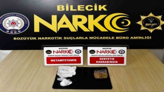Bilecikte şehirlerarası otobüste uyuşturucu alarmı