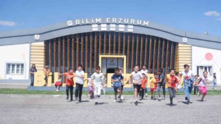 Bilim Erzurumda çocuklar mutlu ve umutlu