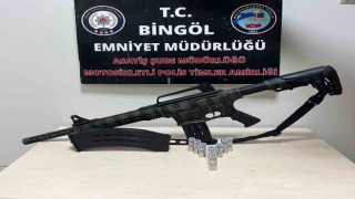 Bingölde ruhsatsız tüfek ele geçirildi