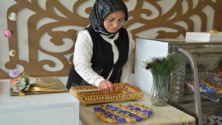 Bitlisli kadın girişimci kendi çikolata atölyesini kurdu