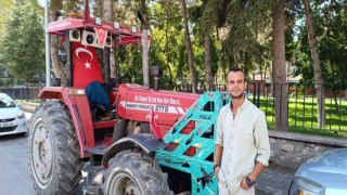 Bu benim için heves dedi, cezalara rağmen traktörle turlamaktan vazgeçmedi