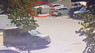 Bursada bir garip kaza.. Bir anda takla attı