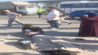 Bursada feci kaza: Bebeğiyle kaldırımda yürüyen anneye tır çarptı