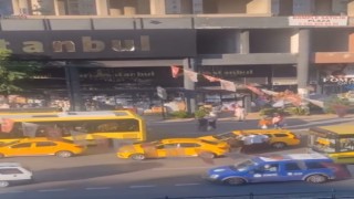 Bursada yol verme tartışması kamerada