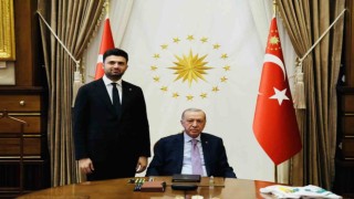 Bursaspor Başkanı Enes Çelik, Cumhurbaşkanı Recep Tayyip Erdoğanla görüştü