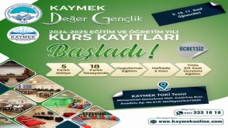 Büyükşehir KAYMEKin Değer Gençlik Merkezi kurs kayıtları başladı