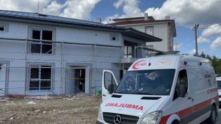 Çalıştığı inşaatta ölü bulundu