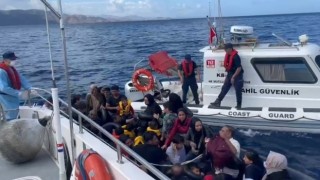 Çanakkalede 40 kaçak göçmen yakalandı