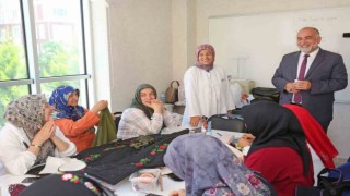 Canikte kadınlara ücretsiz mesleki eğitim desteği