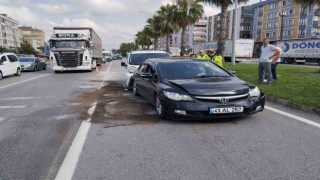 Çarşambada 3 araçlı zincirleme kaza: 3 yaralı