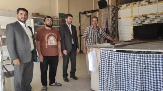 Çermikte Ahilik Haftası kapsamında esnaf ziyareti yapıldı