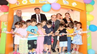 Çınarcık Çiçek Yuvası Anaokulunda oyun salonu açılışı