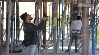 Cizrede inşaatı devam eden cami için destek bekleniyor