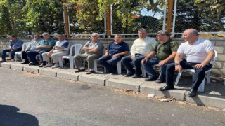 Çopuroğlundan yanan fabrikanın sahiplerine ‘geçmiş olsun ziyareti