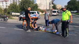 Çorluda trafik kazası: 1 yaralı