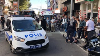 Çorluda trafik kazası: 2 yaralı
