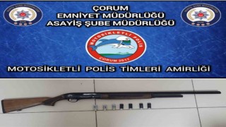 Çorumda polis ekiplerinin şok denetimleri sürüyor