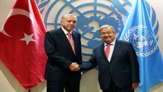 Cumhurbaşkanı Erdoğan, BM Genel Sekreteri Guterres ile görüştü