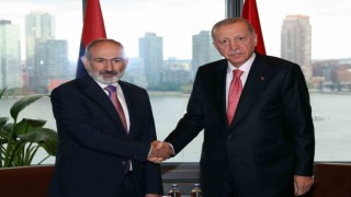 Cumhurbaşkanı Erdoğan, Ermenistan Başbakanı Paşinyanı kabul etti