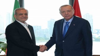 Cumhurbaşkanı Erdoğan, İran Cumhurbaşkanı Pezeşkiyan ile görüştü