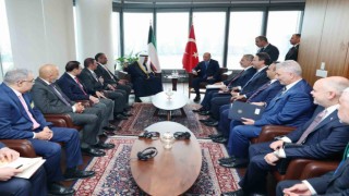 Cumhurbaşkanı Erdoğan, Kuveyt Veliaht Prensi al Sabahı kabul etti