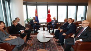 Cumhurbaşkanı Erdoğan, Sırbistan Cumhurbaşkanı Vucic ile görüştü