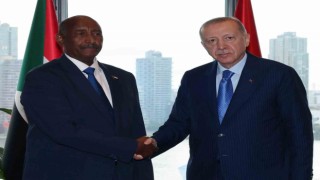 Cumhurbaşkanı Erdoğan, Sudan Egemenlik Konseyi Başkanı El Burhan ile görüştü