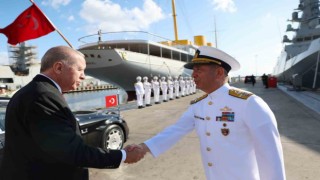Cumhurbaşkanı Erdoğan yenilenen Savarona yatında incelemelerde bulundu