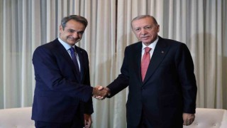 Cumhurbaşkanı Erdoğan, Yunanistan Başbakanı Miçotakisi kabul etti