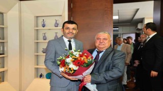 Denizli Esnaf ve Sanatkarlar Odaları Birliğinden Başkan Çavuşoğluna Ahilik ziyareti