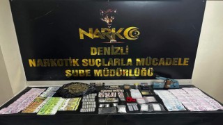 Denizlide uyuşturucu tacirlerine operasyon