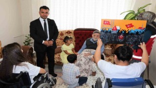 Devlet korumasındaki çocuklar kore gazisiyle buluştu