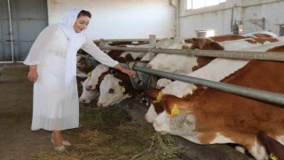 Devletten aldığı destekle hayalini gerçekleştirip kendi çiftliğini kurdu