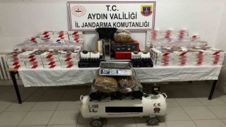 Didimde kaçak sigara operasyonu