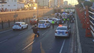 Diyarbakırda otomobil ile motosiklet çarpıştı: 5 yaralı