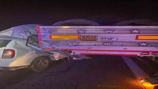 Dörtyolda trafik kazası 2 yaralı
