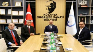 DPÜ Rektörü Süleyman Kızıltoprak, Kütahya OSB yönetimini ziyaret etti