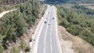 Drone denetimlerinde 7 araç sürücüsüne 10 bin 542 TL ceza uygulandı