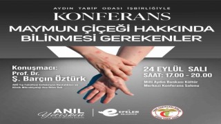 Efeler Belediyesinden maymun çiçeği konferansı