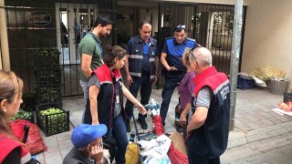 Efelerin ekipleri denetimlerini sürdürüyor