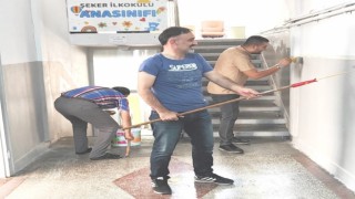 El birliğiyle okullarını yenilediler