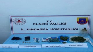 Elazığ uyuşturucuyla mücadele: 1 gözaltı