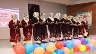 Elazığda İlköğretim Haftası renkli görüntüler oluşturdu