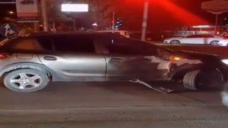 Elazığda otomobil ile motosiklet  çarpıştı: 1 yaralı