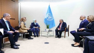 Emine Erdoğan, BM Genel Sekreteri Antonio Guterresle görüştü