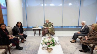 Emine Erdoğan, BM Genel Sekreteri Çocuklara Yönelik Şiddet Özel Temsilcisi Mjid ile görüştü