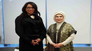 Emine Erdoğan, Malcolm Xin kızı Shabazz ile görüştü