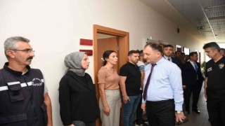 Emniyet Müdürü Baybaba, şubeleri denetledi