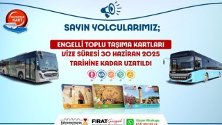 Engelli Toplu Taşıma Kartlarına Vize Süresi Uzatımı