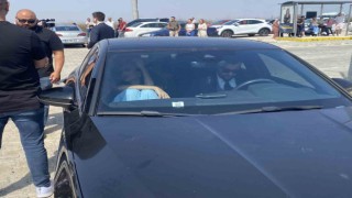 Engin Polatın tahliyesi sırasında cezaevi önü lüks araç galerisine döndü